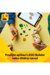 LEGO ® Creator 3 in 1 Cute Rabbit  - Creative Toy Building Set for Kids 8+ (326P) - Image 9