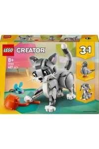 LEGO ® Creator 3 in 1 Playful Cat  - Creative Toy Building Set for Kids 8+ (407P) - Image 3