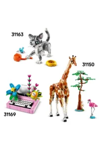 LEGO ® Creator 3 in 1 Wild Animals: Panda Family  - 8+ Creative Toy Building Set (626P) - Image 10