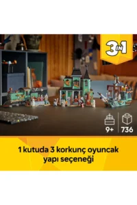 LEGO ® Creator 3 in 1 Haunted Mansion  - Creative Toy Building Set for Kids 9+ (736P) - Image 5