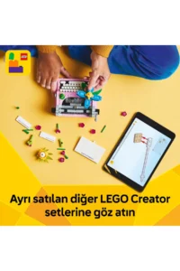 LEGO ® Creator 3 in 1 Floral Typewriter  - Creative Toy Building Set for Kids 8+ (363P) - Image 9