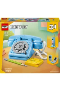 LEGO ® Creator 3 in 1 Retro Phone  - Creative Toy Building Set for Kids 8+ (383P) - Image 3