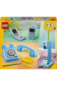 LEGO ® Creator 3 in 1 Retro Phone  - Creative Toy Building Set for Kids 8+ (383P) - Image 4