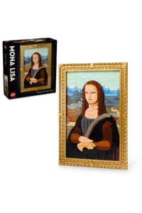LEGO ® Art Mona Lisa  - 18+ Collectible and Decorative Canvas Painting Set (1503 Pieces)