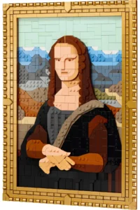 LEGO ® Art Mona Lisa  - 18+ Collectible and Decorative Canvas Painting Set (1503 Pieces) - Image 2
