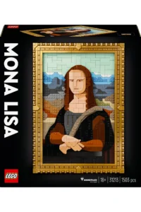 LEGO ® Art Mona Lisa  - 18+ Collectible and Decorative Canvas Painting Set (1503 Pieces) - Image 3