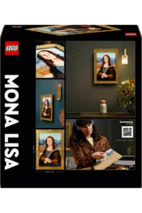 LEGO ® Art Mona Lisa  - 18+ Collectible and Decorative Canvas Painting Set (1503 Pieces) - Image 4