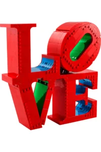 LEGO ® Art LOVE  - Gift Decorative Model Building Set for Adults (791P) - Image 2