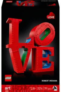 LEGO ® Art LOVE  - Gift Decorative Model Building Set for Adults (791P) - Image 3