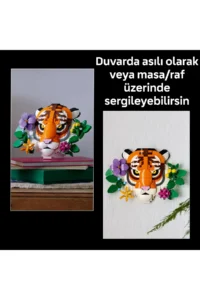 LEGO ® Art Fauna Collection - Kaplan  - 18+ Construction Set (744 P) - Image 8