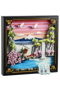 LEGO ® Art Japanese Cherry Blossom Landscape  – Model Building Set for Adults (1892 Pieces) - Image 2