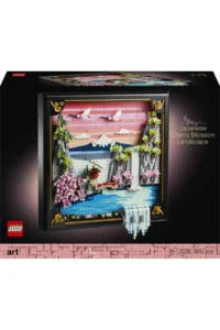 LEGO ® Art Japanese Cherry Blossom Landscape  – Model Building Set for Adults (1892 Pieces) - Image 3