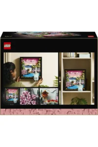 LEGO ® Art Japanese Cherry Blossom Landscape  – Model Building Set for Adults (1892 Pieces) - Image 4