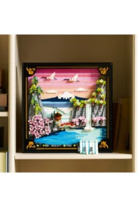LEGO ® Art Japanese Cherry Blossom Landscape  – Model Building Set for Adults (1892 Pieces) - Image 9