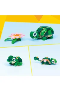 LEGO ® Creator 3 in 1 Turtle and Water Lily Flower  – 7+ Toy Building Set (124 Pieces) - Image 6