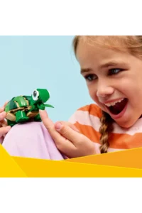LEGO ® Creator 3 in 1 Turtle and Water Lily Flower  – 7+ Toy Building Set (124 Pieces) - Image 7