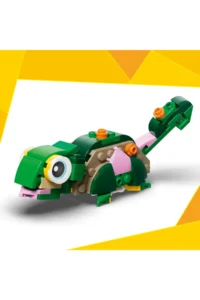 LEGO ® Creator 3 in 1 Turtle and Water Lily Flower  – 7+ Toy Building Set (124 Pieces) - Image 8