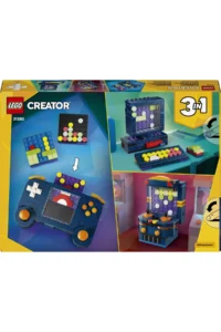 LEGO ® Creator 3 in 1 Retro Game Console  – 8+ Creative Toy Building Set (268 Pieces) - Image 4