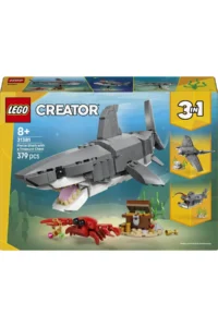 LEGO ® Creator Treasure Chest with Merciless Shark  – 8+ Toy Building Set (379 Pieces) - Image 3