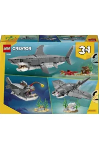 LEGO ® Creator Treasure Chest with Merciless Shark  – 8+ Toy Building Set (379 Pieces) - Image 4
