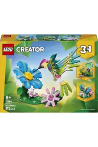 LEGO ® Creator 3 in 1 Wild Animals: Hummingbird  – 8+ Toy Building Set (312 Pieces) - Image 3