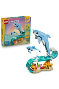 LEGO ® Creator 3 in 1 Sea Animals: Beautiful Dolphins  – 9+ Toy Building Set (542 Pieces)