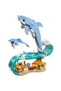 LEGO ® Creator 3 in 1 Sea Animals: Beautiful Dolphins  – 9+ Toy Building Set (542 Pieces) - Image 2