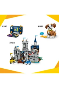LEGO ® Creator 3 in 1 Sea Animals: Beautiful Dolphins  – 9+ Toy Building Set (542 Pieces) - Image 9