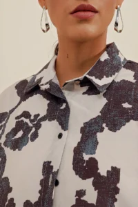 Bigdart 3900 Oversized LONG Basic Shirt - D. Black - Image 5
