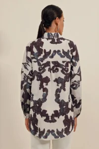 Bigdart 3900 Oversized LONG Basic Shirt - D. Black - Image 6