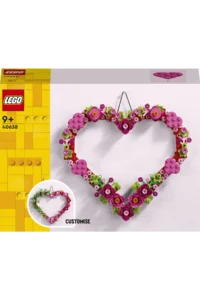 LEGO ® Iconic Heart Ornament  - 9+ Creative Decorative Model Building Set (254P) - Image 3