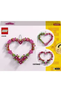 LEGO ® Iconic Heart Ornament  - 9+ Creative Decorative Model Building Set (254P) - Image 4
