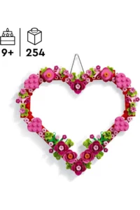LEGO ® Iconic Heart Ornament  - 9+ Creative Decorative Model Building Set (254P) - Image 6