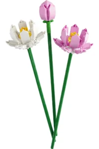 LEGO ® Botanicals Lotus Flowers  - 8+ Decorative Flower Model Building Set (220P) - Image 2