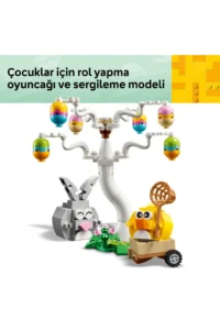 LEGO ® Easter Bunny and Chick's Egg Hunt Animal Toy  - 8+ Toy Building Set (140 Pieces) - Image 8