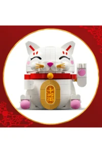 LEGO ® Lucky Cat building set - 9+ Creative Toy Building Set (280 Pieces) - Image 7