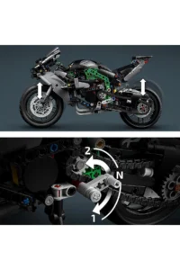 LEGO ® Technic Kawasaki Ninja H2R Motorcycle  - 10+ Toy Model Building Set (643 Pieces) - Image 5
