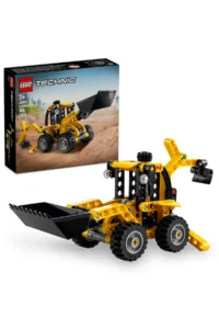 LEGO ® Technic Backhoe Loader  - Toy Construction Vehicle Construction Set for 7+ Kids (104P)