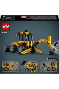 LEGO ® Technic Backhoe Loader  - Toy Construction Vehicle Construction Set for 7+ Kids (104P) - Image 4