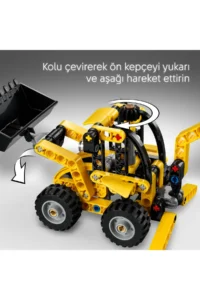 LEGO ® Technic Backhoe Loader  - Toy Construction Vehicle Construction Set for 7+ Kids (104P) - Image 6
