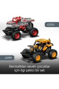 LEGO ® Technic Monster Jam™ ThunderROARus™ Pull-and-Release  - 7+ Toy Model Building Set (232Pr) - Image 10