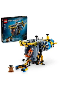 LEGO ® Technic Deep Sea Research Submarine  - Toy Building Set for Kids 9+ (413P)