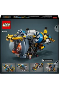 LEGO ® Technic Deep Sea Research Submarine  - Toy Building Set for Kids 9+ (413P) - Image 4