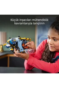 LEGO ® Technic Deep Sea Research Submarine  - Toy Building Set for Kids 9+ (413P) - Image 8
