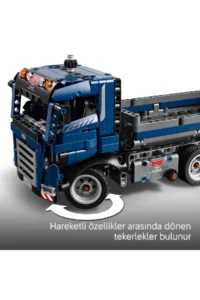 LEGO ® Technic Dump Truck  - 9+ Creative Toy Building Set for Kids Who Love Construction (462P) - Image 6
