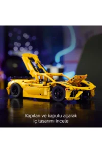 LEGO ® Technic Chevrolet Corvette Stingray  - 9+ Toy Building Set for Kids (732P) - Image 8