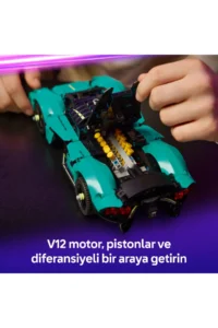LEGO ® Technic Aston Martin Valkyrie  - Creative Toy Car Building Set for Kids 9+ (707 P) - Image 6