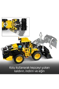 LEGO ® Technic Volvo L120 Electric Wheel Loader - Toy Building Set for 9+ Kids (973P) - Image 6
