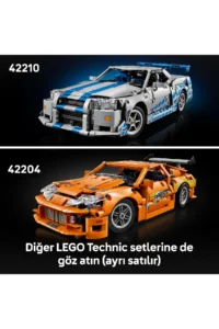 LEGO ® Technic™ Faster Furious Nissan Skyline GT-R (R34) Car  - 18+ Model Set (1410P) - Image 10