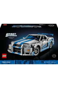 LEGO ® Technic™ Faster Furious Nissan Skyline GT-R (R34) Car  - 18+ Model Set (1410P) - Image 3